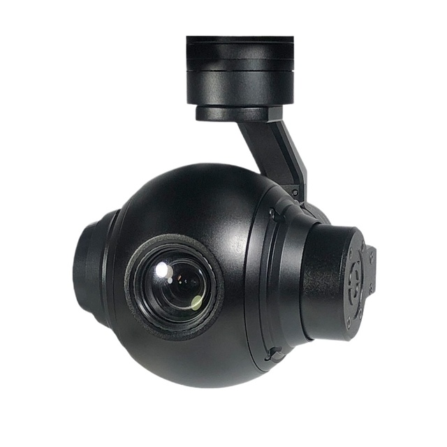 Industrial 10x Zoom 3-Axis Gimbal Camera UAV Drone Inspection Surveying Payload 21 Years UAV R&D & Production Experience