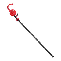 Portable fonte 25 #32 # gallon tambour pompe réservoir aspiration baril pompe huile diesel distribution transfert main pompe rotative