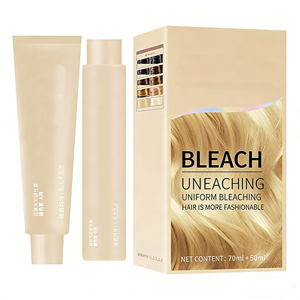 Agent décolorant pour cheveux semi-permanent Landai, décoloration blanc or 9 degrés, teinture de qualité supérieure, ne stimule pas <span class=keywords><strong>le</strong></span> cuir chevelu - Product Image 1