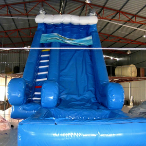 Toboggan aquatique gonflable en PVC pour enfants - Divertissement extérieur, capacité supérieure à 500 kg, plus de 10 passagers, pour centres commerciaux - Product Image 1