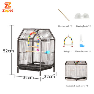 Nouveau produit : Cage de transport pour pigeons, grande cage de transport pour animaux, transporteur pour pigeons, cage à oiseaux en acier inoxydable - Product Image 1