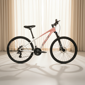 Vélo de montagne 24 vitesses avec suspension avant, transmission, cadre en fibre de carbone aérodynamique 700C, 24 vitesses, transmission fluide - Product Image 5