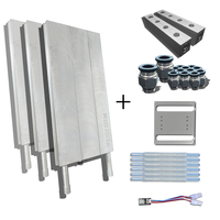 Radiateur en aluminium refroidi par eau Runboost de haute qualité, plaque de refroidissement liquide M31S 105XP, fabricant direct pour