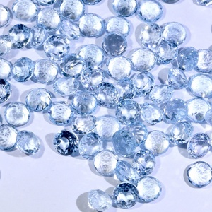 Rongshi Gems 11 meses Piedra DE NACIMIENTO Piedras semipreciosas Corte de diamante redondo 1,0mm-3,0mm Topacio de cielo azul natural calentado en calidad 5A - Product Image 2