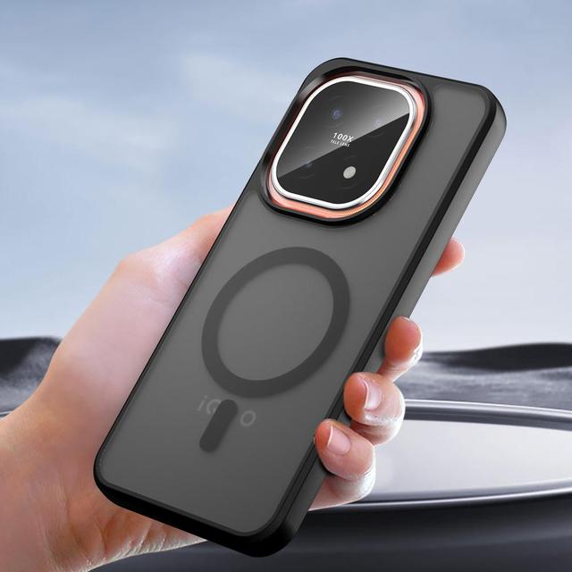 For vivo IQOO 15 5G Magnetic Case Ultra-thin Acrylic Clear Matte PC Back Shockproof Cover Coque Fundas Wireless Charging