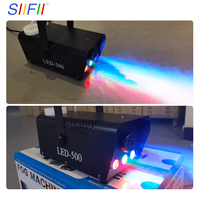 Machine à fumée LED 500W RGB filaire/à télécommande, meilleur prix pour DJ, bar, mariage, boîte de nuit, spectacle sur scène