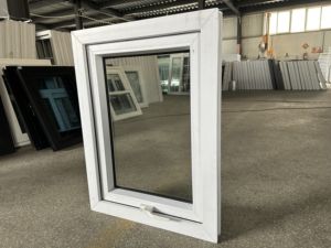 Petite fenêtre en PVC anodisé bon marché à double <span class=keywords><strong>vitrage</strong></span>, 3 rails, auvent en verre, design brun, prix pour Hyundai Grace - Product Image 6