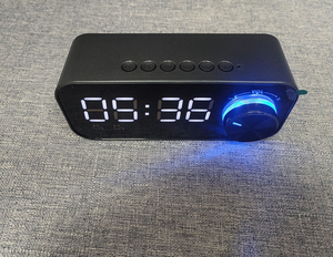 NOUVEAU Réveil avec haut-parleur Bluetooth, affichage numérique LED, lecteur de musique sans fil, horloge de table, cadeau promotionnel, réveil avec haut-parleur Bluetooth - Product Image 2