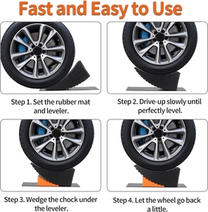 RV san lấp mặt bằng khối, cắm trại leveler khối đoạn đường nối, cho Caravan du lịch Trailer Motorhome Đoàn Lữ hành lên đến 35,000 lbs - Product Image 4