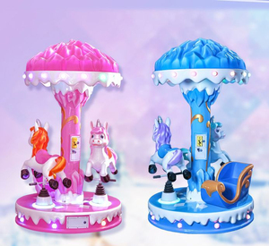 Nouvelles attractions pour enfants 2024 : manège à monnayeur sur le thème des animaux de dessin animé pour enfants - Product Image 2
