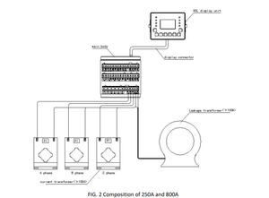 Relé de Protección Inteligente <span class=keywords><strong>Acel</strong></span> ARD2F-800 con Pantalla LCD, Protector de Motor Inteligente para Fábrica de Papel - Product Image 5