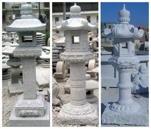 G682 Lanternes japonaises décoratives de patio de jardin en pierre de granit Rokkaku <span class=keywords><strong>Yukimi</strong></span> à vendre - Product Image 4