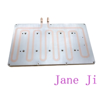 Plaque froide liquide OEM avec Tube en cuivre pour plaque de refroidissement IGBT industrielle