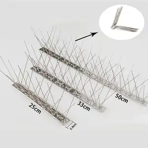 DYSC vogel-abstoßgeräte für draußen vogelspitzen waschbären tier-abschreckung schirfenspüre halten wirschlöcke weg dach-schrecken