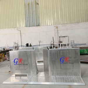 Barrières de contrôle des foules d'occasion, barricade de scène 1200x1000x1200 - Product Image 6