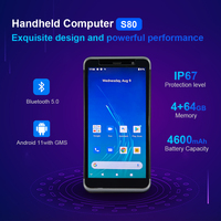 Lecteur portable PDA Android 11 GMS 4G UHF anti-explosion robuste Intel Octa-Core avec écran 5,72 pouces en stock