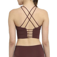 Set Yoga Wanita Berkualitas Tinggi Terlaris dengan Desain Pola Solid yang Dapat Disesuaikan, Pinggang Tinggi & Desain Pinggang Elastis