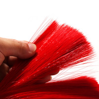 Leurre Streamer en Fibre de Queue de Cerf Artificielle Noué à la Main, Hameçon Jig en Plomb pour Pêche en Mer, Appât pour la Pêche en Haute Mer