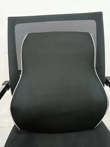 Ergonomic Bộ nhớ bọt thắt lưng hỗ trợ gối chậm phục hồi xe Ghế văn phòng đệm trở lại phần còn lại bánh sandwich lưới - Product Image 4