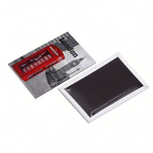 Wholesale Customizable Metal Tin <b>Plate</b> London Souvenir City <b>Name</b> Fridge Magnet Sticker - Product Image 3
