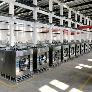 15kg to100kg भाप हीटिंग वाणिज्यिक कपड़े धोने की मशीन - Product Image 1