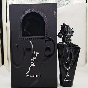 Hoge Kwaliteit 100Ml Luxe Paard Hoofd Geschenkdoos Voor Mannen Parfum Dubai Uae Geur Arabic Parfum Royal Groothandel - Product Image 4