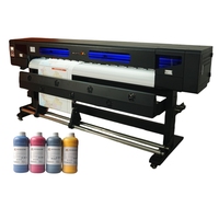 Impresora de Inyección de Tinta de Formato Grande de 1.8m, la Más Vendida de Fábrica, Cabezal de Impresión Xp600/i3200, Impresora de Vinilo Flexible para Pancartas, Impresora Eco Solvente