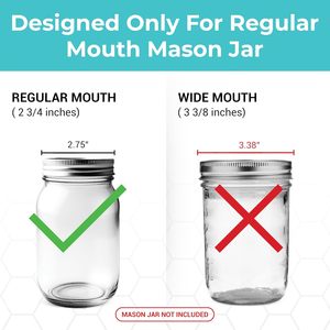 Nieuwe siliconen bijenvoederbak met 1 jaar garantie voor tuinbewatering, compatibel met gewone Mason Jars. - Product Image 5