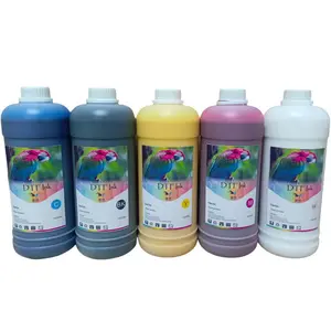 Vijf Kleuren Inkt Printer Dtf Printer Film Inkt Fluorescerende Inkt Voor Dtf L1800 Xp600 4720 I3200 Printer