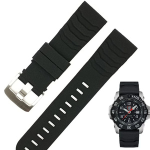 Correa de Reloj de Lujo de 24 mm para Navy 8821, Correa de Reloj de Goma Transpirable para Reloj Lumi-<span class=keywords><strong>nox</strong></span> 8821 - Product Image 3