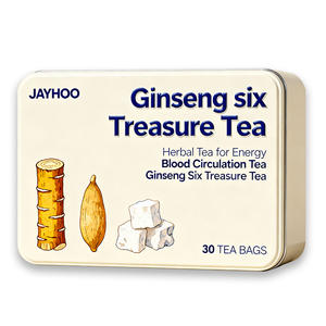 OEM/ODMプライベートラベル人参10トレジャーティー伝統的な中国のハーブ式エネルギー、男性の健康と長寿 - Product Image 1