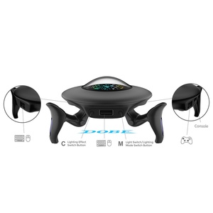 Convertisseur <span class=keywords><strong>clavier</strong></span> et <span class=keywords><strong>souris</strong></span> rond pour <span class=keywords><strong>Switch</strong></span>, <span class=keywords><strong>compatible</strong></span> NS/P4/P3/X-SeriesSX/PC Series <span class=keywords><strong>avec</strong></span> éclairage RGB, manuel inclus - Product Image 5