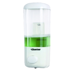 Dispensador de jabón líquido para montar en la pared Dianthoru, 0,48 L, 220 mm de altura, para uso en cocina y baño - Product Image 1