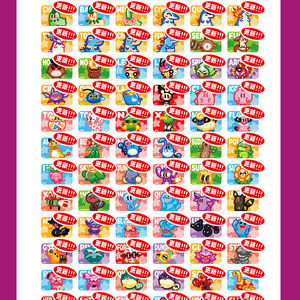 YZ alta calidad Super <span class=keywords><strong>Mewtwo</strong></span>'s Revenge Mini juguete Pokemoned Rockets acrílico Jelly imán <span class=keywords><strong>de</strong></span> nevera Episodio 4 Booster Box juegos <span class=keywords><strong>de</strong></span> mesa - Product Image 6