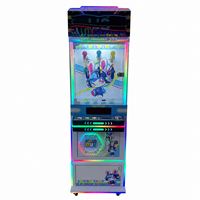 Mini machine à griffes thème Galaxie avec écran LCD, paiement mobile, grue à peluches pour centre de divertissement à domicile
