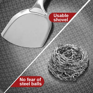 <span class=keywords><strong>Promo</strong></span> Alat Dapur Panci Tanpa Asap Alat Masak Pengawet Kesehatan 304 Wajan Anti Lengket Baja Tahan Karat - Product Image 5