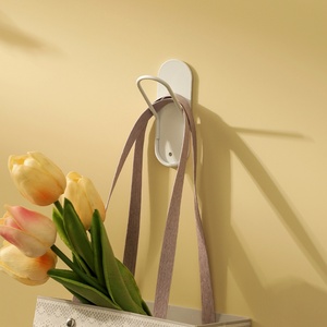 Iron <b>Wall</b> <b>Hanging</b> Hook Holder Hanger Bathroom Kitchen Utensils Organizer Hair Dryer air Cushion Comb <b>Storage</b> <b>Hanging</b> Rack - Product Image 3
