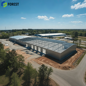 Seismic Resistant Prefabricated Steel Structure Warehouse Bolted Connection Industrial Workshop Wholesale - Product Image 1