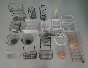 Nordic Style BPA-free Kitchen Wire Spice <strong>Basket</strong> Office Living Room Coffee <strong>Table</strong> Snack <strong>Basket</strong> Bathroom Clothes Storage <strong>Basket</strong> - Product Image 6