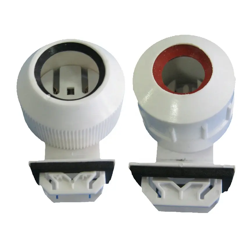 Single Screw Snap Unlock Daily T5 T8 Wasserdichter IP67 Kunststoff LED Lampen fassung G5 Leuchtstofflampe G13 LED Beleuchtungs sockel