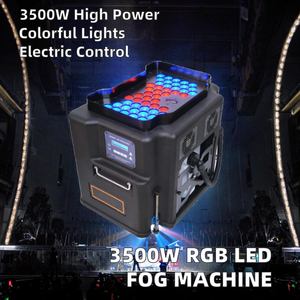 Máquina de Humo Profesional de 3500W con LED de Alta Potencia para Escenarios y Bodas, con Paro Rápido, Rociado en Ráfagas y Luces de Colores - Product Image 1