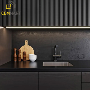 Entrega rápida American Custom Modular Diseño moderno Hogar Muebles de cocina Armarios de cocina - Product Image 4