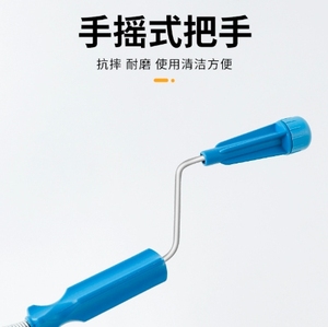 Déboucheur de toilettes manuel écologique en acier pour usage domestique, longueur 200 cm, machine de nettoyage de canalisations, marque Mairun, modèle USA - Product Image 4