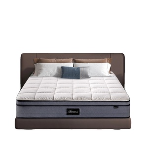 Venta al por mayor colchón de cama doble para hoteles estilo moderno con función de masaje funda de tela de punto plegable para dormitorio - Product Image 1