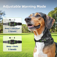 GPS Drahtloses Hundezaun-System Elektrisches Schockhalsband IPX7 Wasserdicht Wiederaufladbares Hunde-Begrenzungssystem für Outdoor-Camping