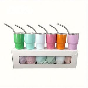 Vaso de chupito personalizado Sy81 con logo, vaso de bar de 2 oz, vaso reutilizable de acero inoxidable con logo personalizado, vaso de chupito de whisky de 50 ml - Product Image 1