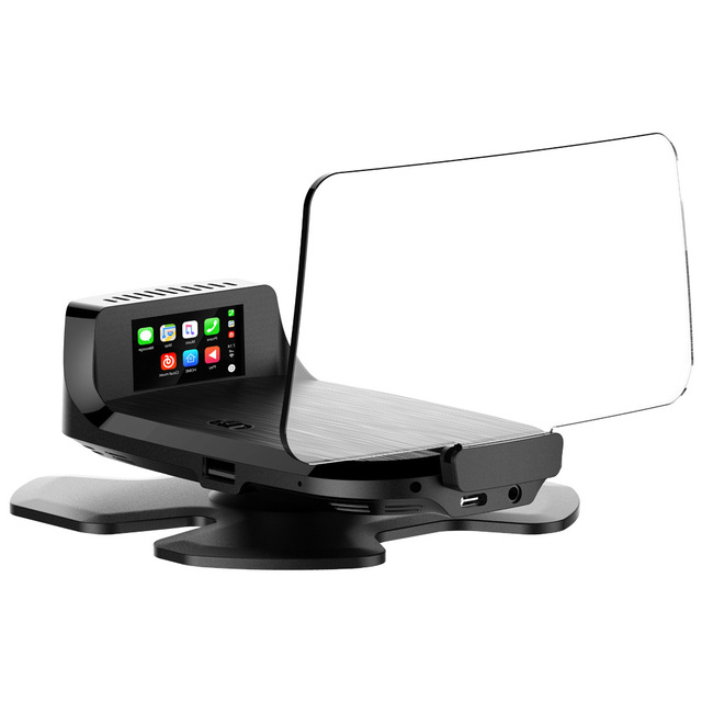 New Car Head-Up Display (HUD) Digital Speed Display LCD Projector CarplayY OBD HD for Optimal Vehicle Information Projection