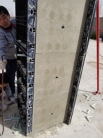 Coffrage en plastique réutilisable TECON TP60, conception modulaire réglable, coffrage en béton pour murs, dalles, colonnes, poutres, construction