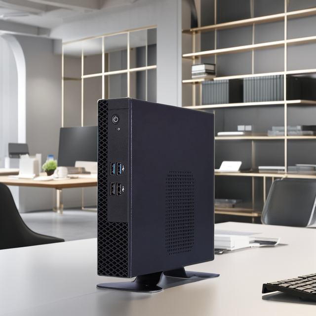 Sharerdp High Quality J4105 J4125 HD VGA Lan Wifi Linux Mini Server Dual Display Micro Desktop Mini PC Computer Core I3 I5 I7
