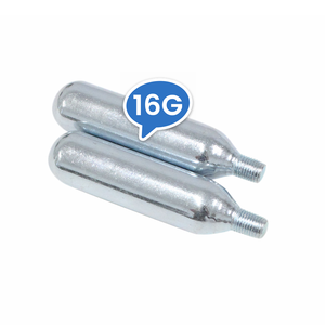 16g de acero de baja presión de calidad alimentaria CO2 cartucho de recarga <span class=keywords><strong>Soda</strong></span> Mini cilindro cápsulas cerveza barril cargadores - Product Image 1